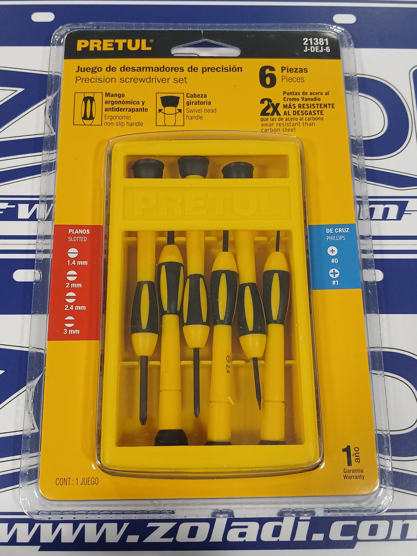 JUEGO SET DESARMADORES DE JOYERO