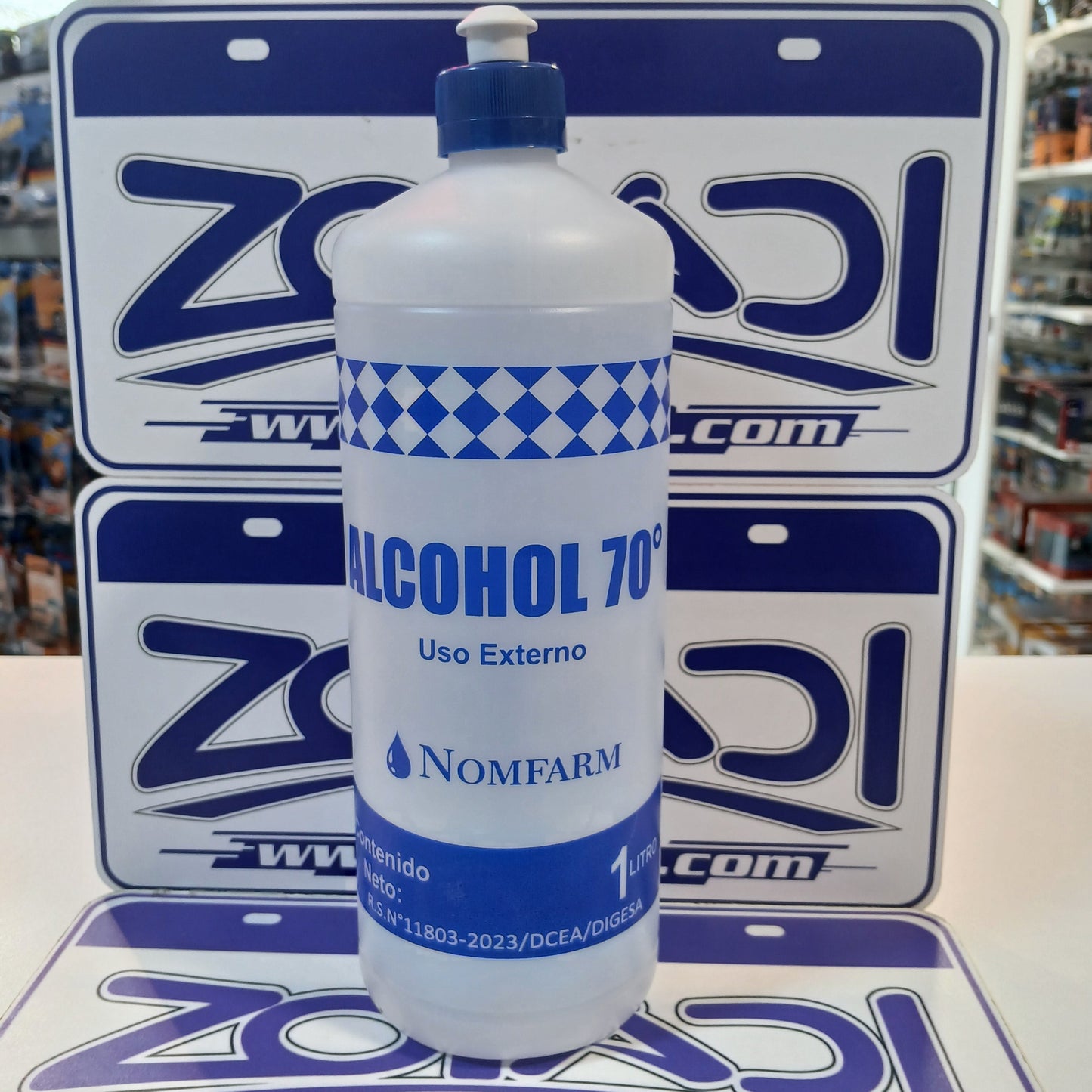 ALCOHOL DESINFECTANTE PURO 96° 1L