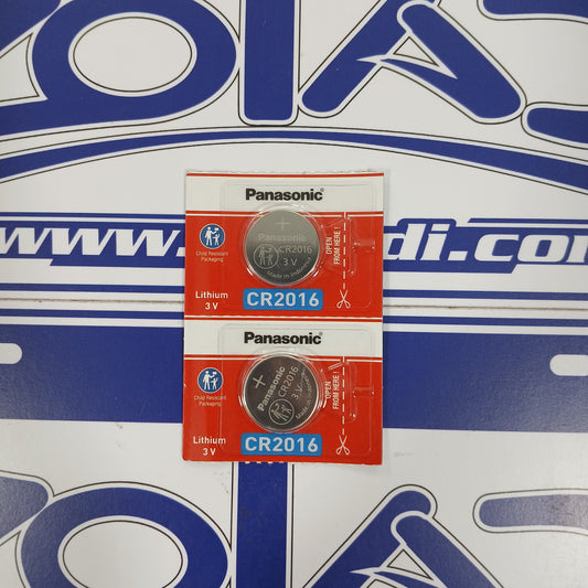 2 PILAS CR2016 PANASONIC