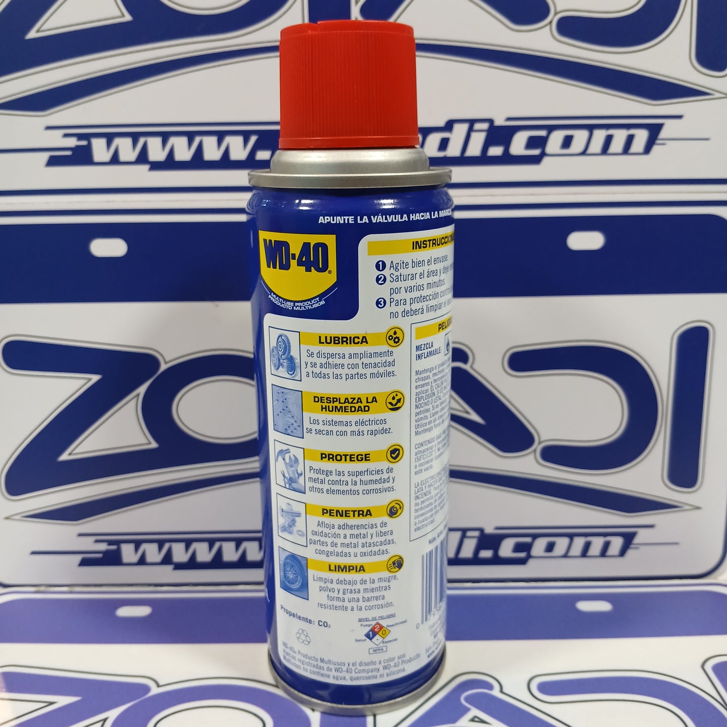 WD40 LUBRICANTE AFLOJA TODO  191ml