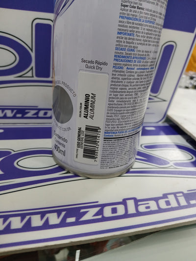 ALUMINIO - PINTURA EN SPRAY TEKBOND