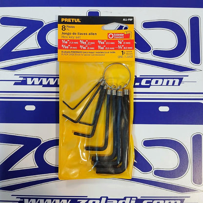 Set de llaves Allen (STANDARD)
