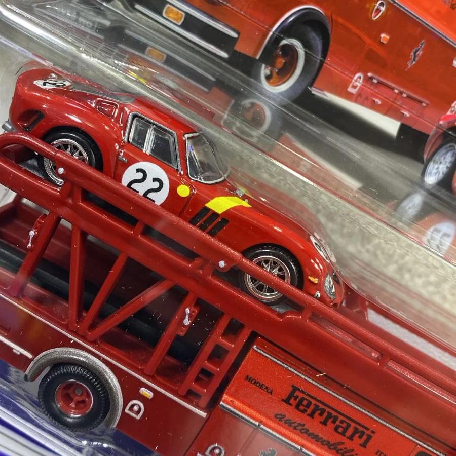 JBM37 FERRARI 250 GTO / FIAT 42 RN2 BARTOLETTI TRANSPORTER