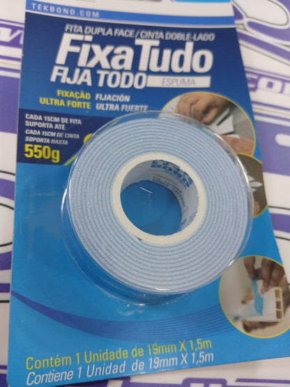 CINTA DOBLE CONTACTO CELESTE TEKBOND