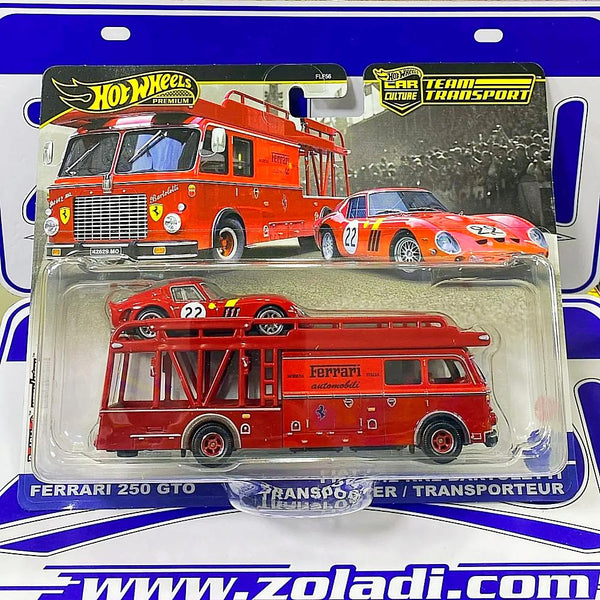 JBM37 FERRARI 250 GTO / FIAT 42 RN2 BARTOLETTI TRANSPORTER