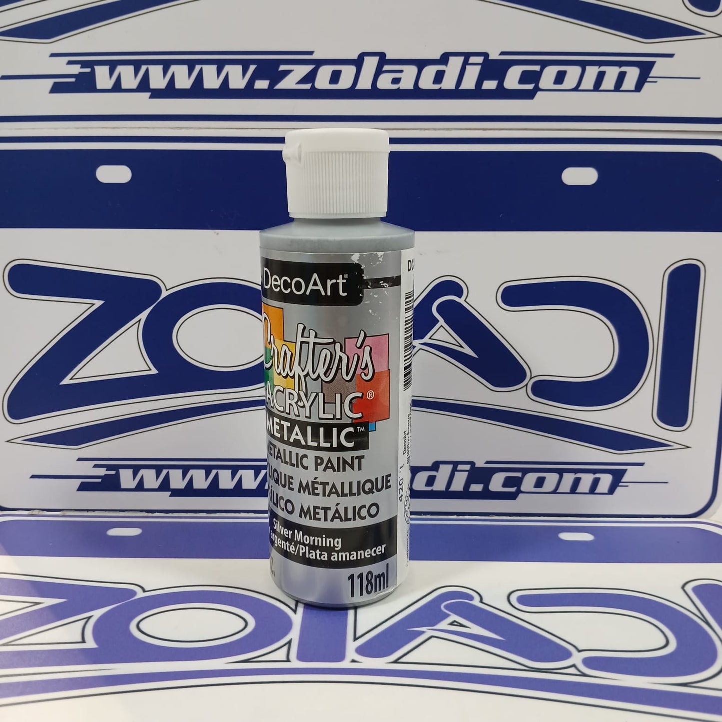 PINTURA ACRÍLICA PLATA