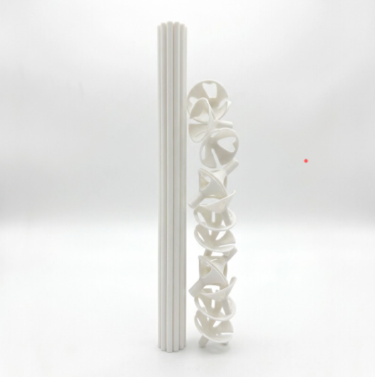 SOPORTE DE GLOBO 10 PCS BLANCO