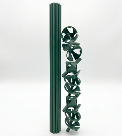 SOPORTE DE GLOBO 10 PCS VERDE OSCURO