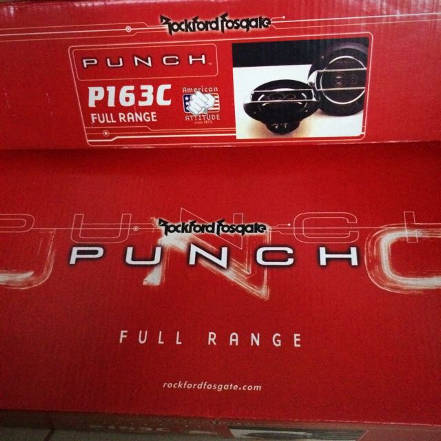 Punch Rockford Fosgate P1650