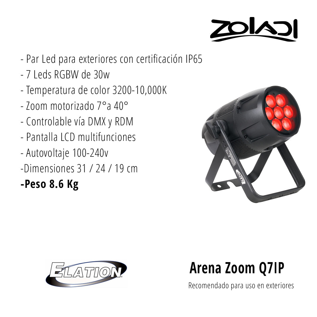 Arena Zoom Q7IP Elation