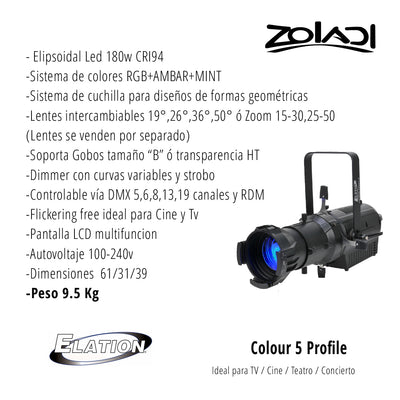 Colour 5 Profile ELATION
