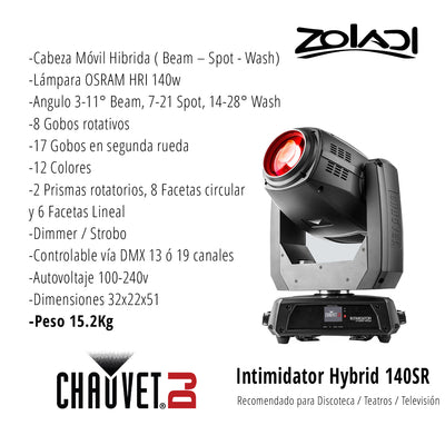 Intimidator Hybrid 140SR