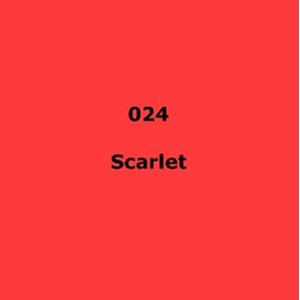 #024 SCARLET LEE FILTERS 50x60CM