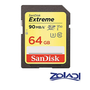 Sandisk Extreme 64 Memoria SD