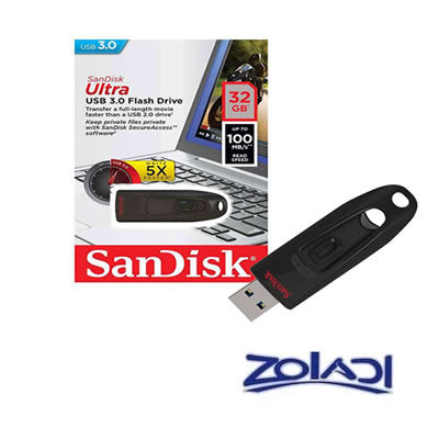 Sandisk Ultra USB 3.0 Flash Drive Multicolour 32 GB