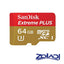 Sandisk Extreme Plus 64 MicroSD