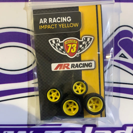 AR Racing YELLOW Set 4 llantas