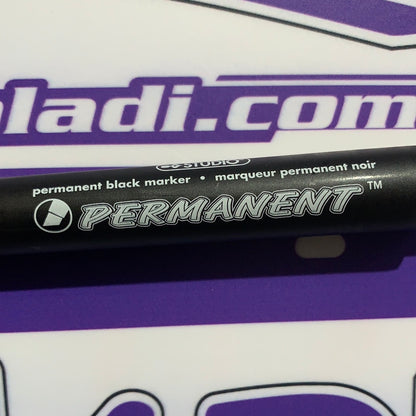 Plumón Indeleble Grueso Negro