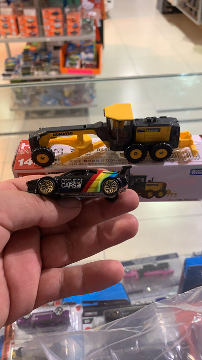 KOMATSU MOTOR GRADER TAKARA TOMY