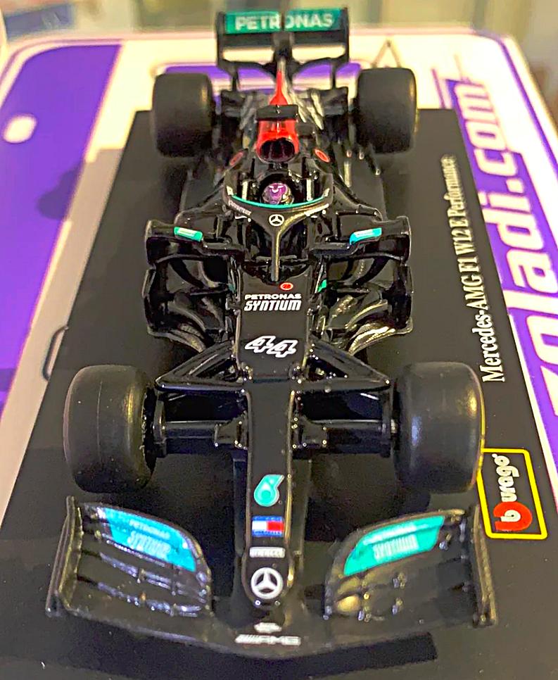 Burago F1 Mercedes Lewis Hamilton
