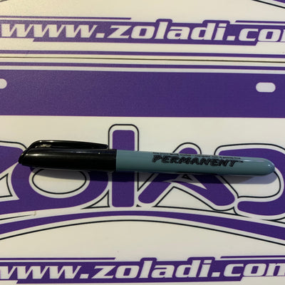Black Indelible Down Pen for modeling