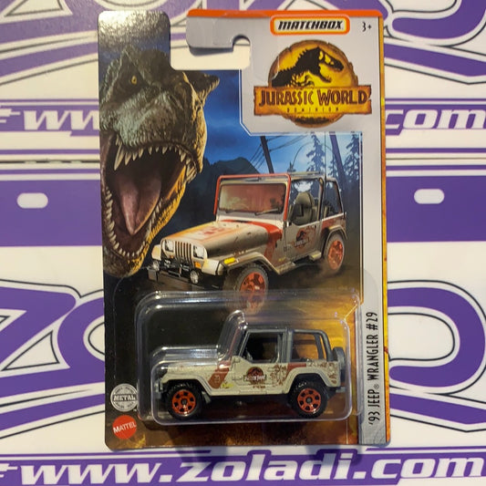 HBH07 Jeep Wrangler Jurassic Park
