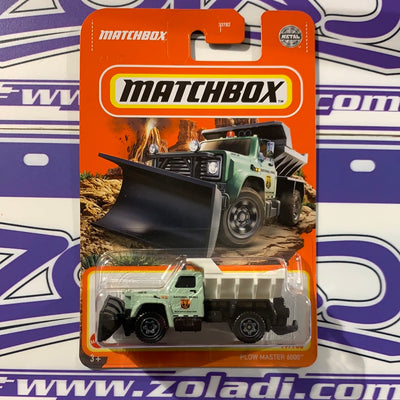 HFP67 Plow Master Truck Matchbox
