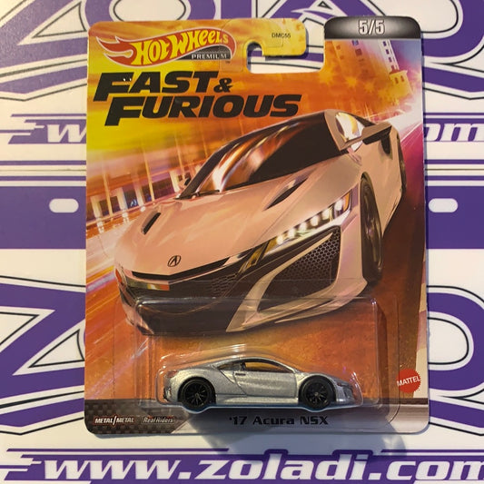 HCP30 Acura Nsx Fast&Furious Hot Wheels