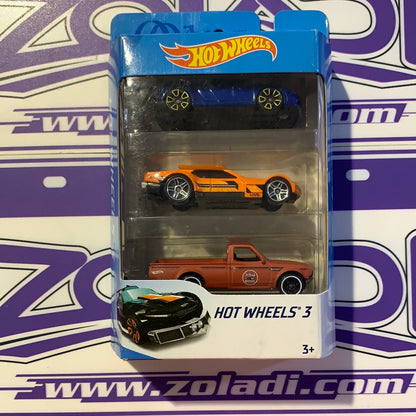 K5904-852 Hotwheels Pack de 3