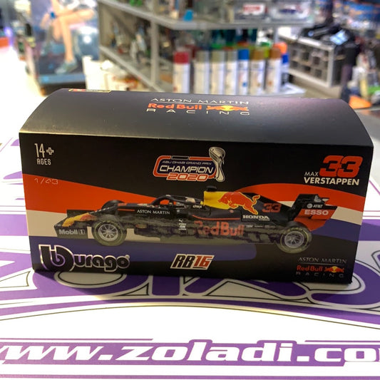 Burago F1 Maxx33 Verstappen