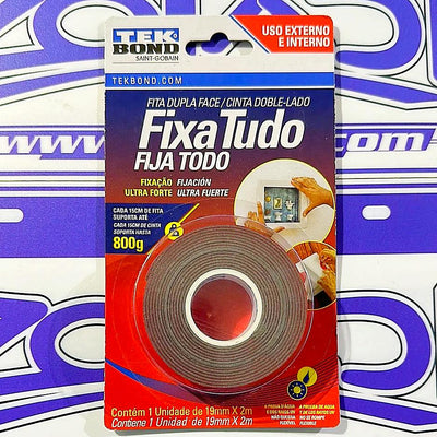 CINTA DOBLE CONTACTO ROJO TEKBOND