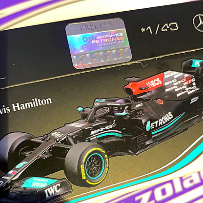 Burago F1 Mercedes Lewis Hamilton