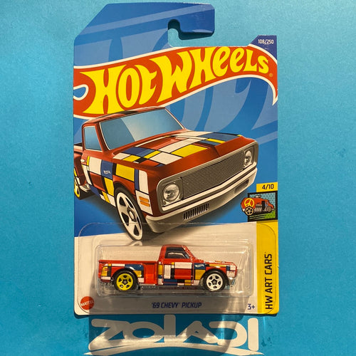 69 CHEVY PICKUP - Hot Wheels - Zoladi Perú