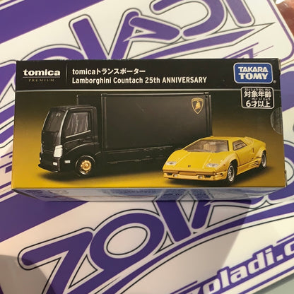 LAMBORGHINI COUNTACH 25TH Y CAMION TOMICA