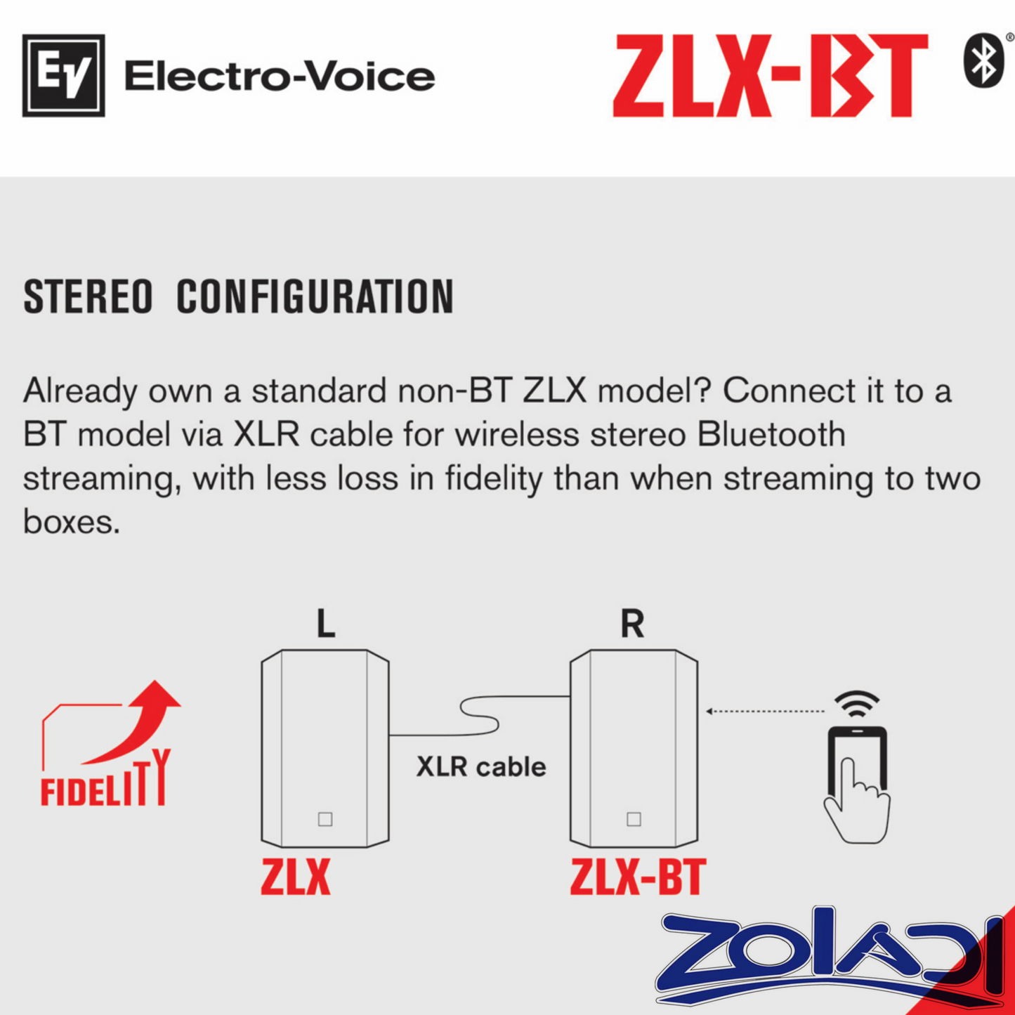 ZLX-15BT ElectroVoice