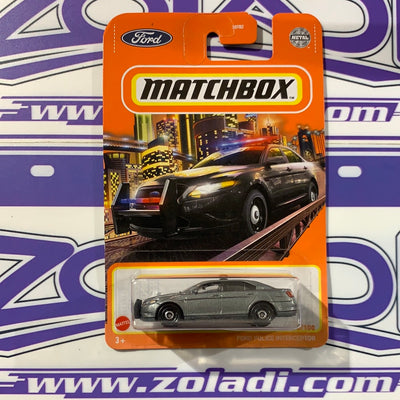 GVY05 Ford Interceptor Matchbox