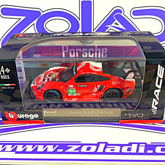 Burago F1 Porsche 911 RSR LM 2020