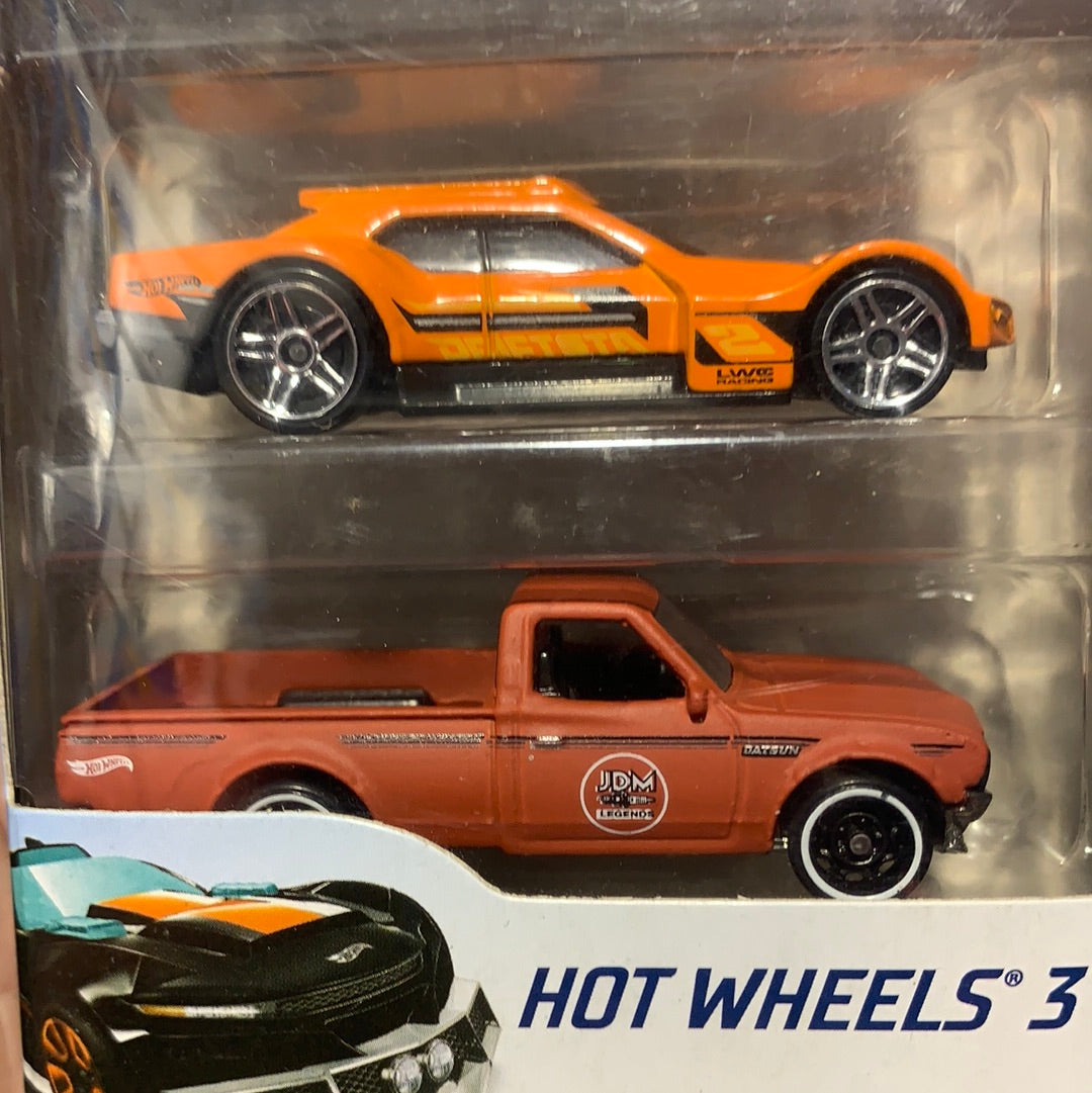 K5904-852 Hotwheels Pack de 3