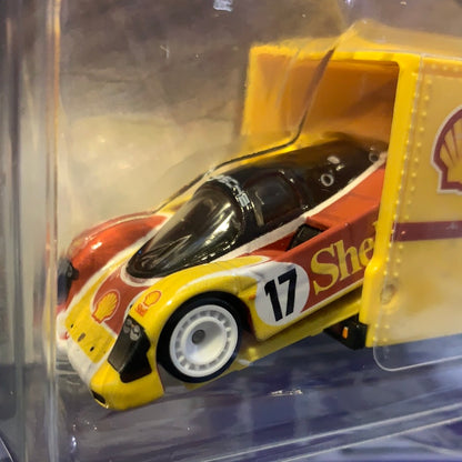 HCR34 Porsche 962 Shell Team Transport Hot Wheels