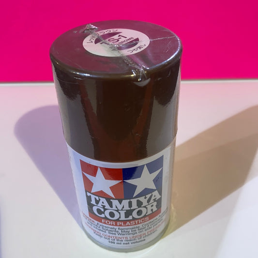 Pintura Tamiya TS-1 Red Brown