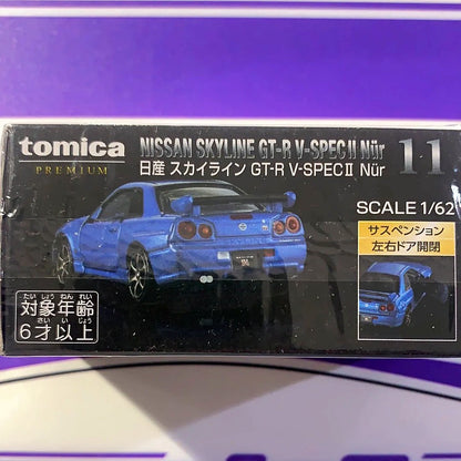 11 NISSAN SKYLINE GTR V SPEC TOMICA