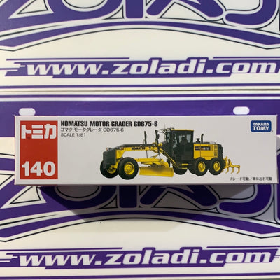 KOMATSU MOTOR GRADER TAKARA TOMY