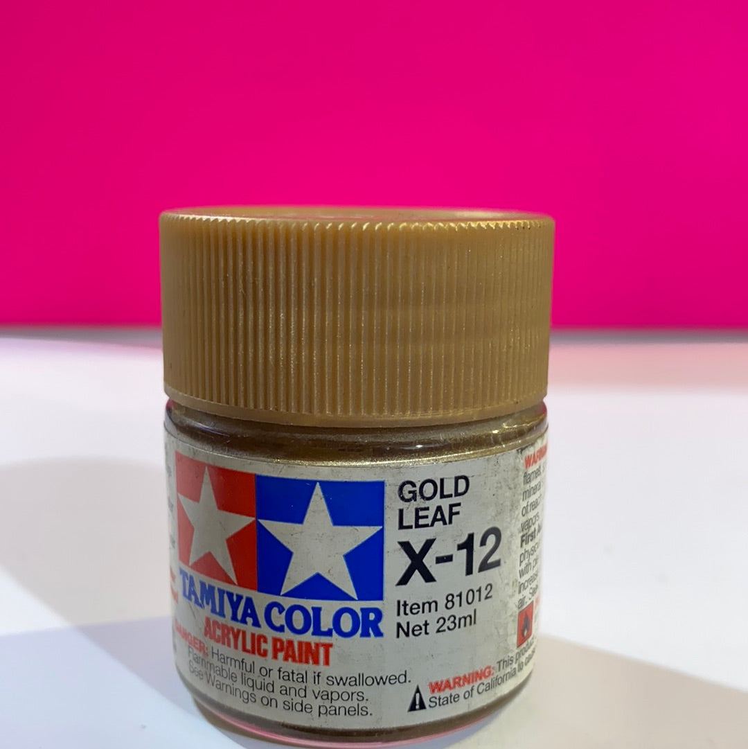 Pintura Tamiya X-12 Gold Leaf