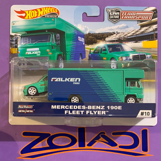 FYT08 Mercedes Falken Team Transport Hot Wheels