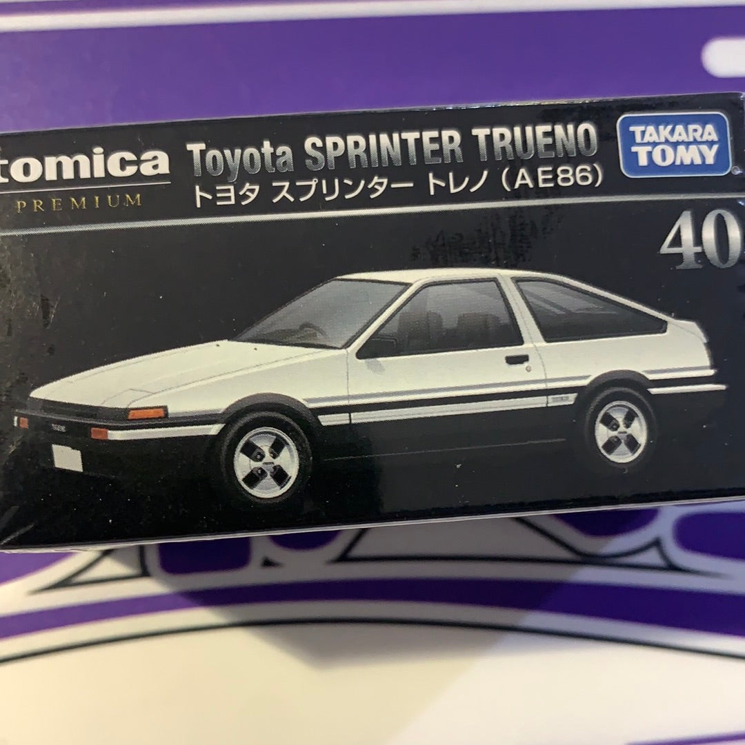 Toyota Ae86 Sprinter Trueno Tomica Premium