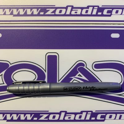 Metallic Silver Pen for modeling