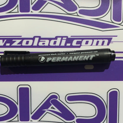 Plumón Indeleble Grueso Negro