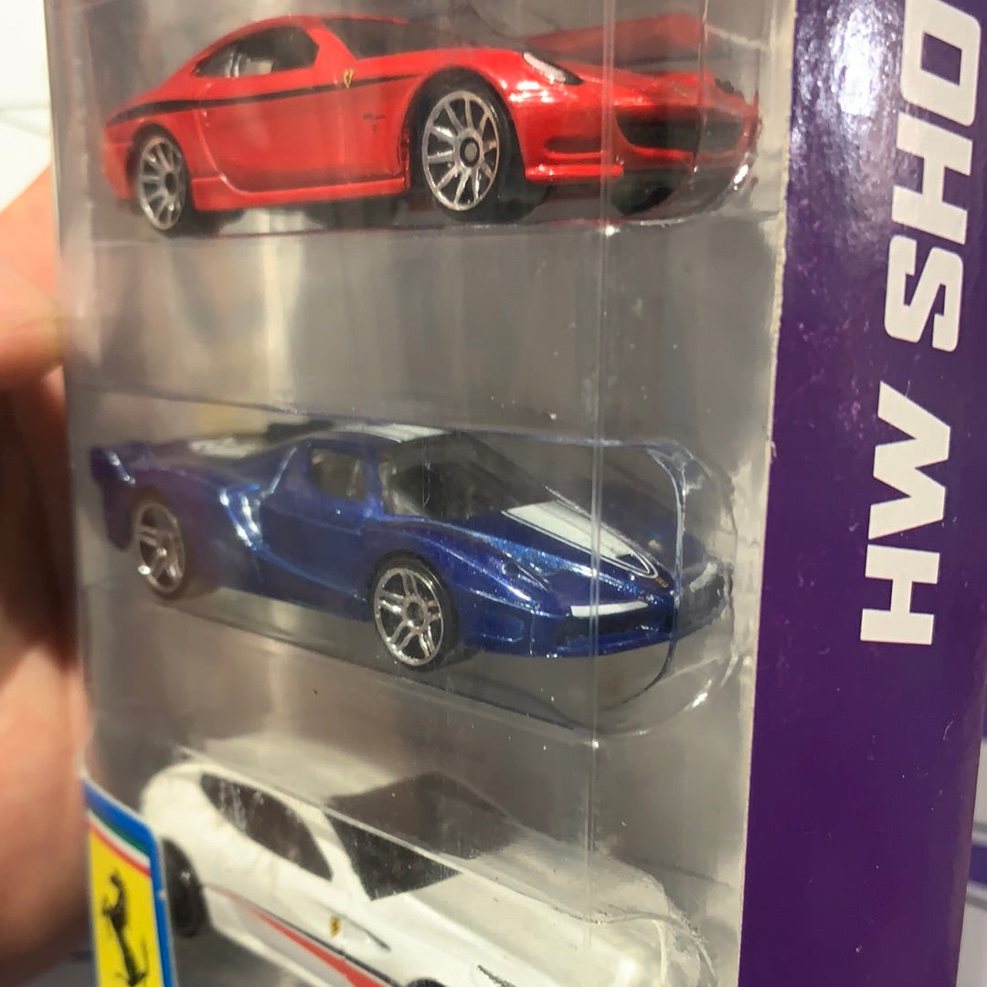 X9845 Pack de 5 Ferrari