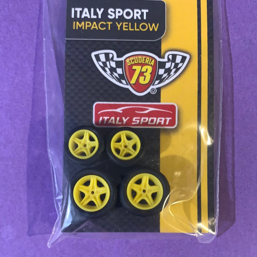 Italy Sport Impact Yellow Set 4 llantas