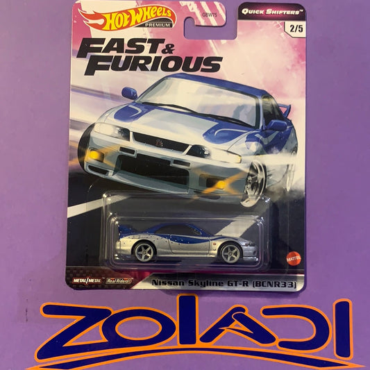 GJR79 Nissan Skyline Fast&Furious Hot Wheels